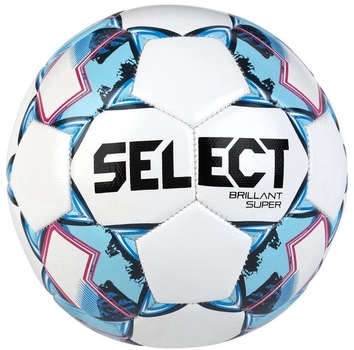 Мяч футбольный Select Brillant Super mini White-Blue (5703543267477)