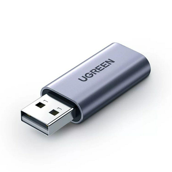 Внешняя звуковая карта USB 2 в 1 UGREEN стереофоническая