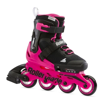 Детские ролики Rollerblade Microblade Black/Neon Pink 2021 33-36.5 (20807-20809 - 20809)