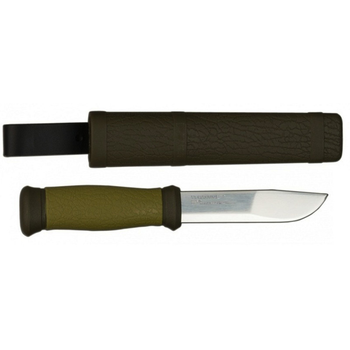 Набір Morakniv Outdoor Kit MG Ніж Outdoor 2000+Сокира Camping axe Нержавіюча сталь Зелений колір (1-