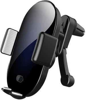 Автодержатель для телефона ColorWay AutoSense Car Wireless Charger 10W Black (CW-CHAW026Q-BK)