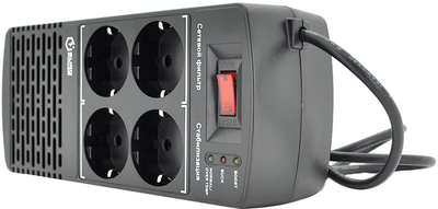 Стабілізатор напруги релейний EuroPower EPX-1204 1200VA 600 W, input: 184 ~ 276 V, output: 220 V ± 10%, 4 SHUKO, Q (00510)