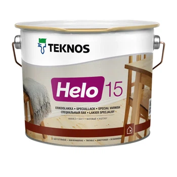 Лак для паркету Teknos Helo 15 матовий 2,7л