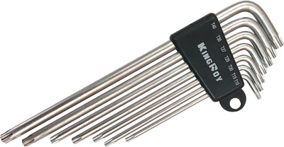 Набір ключів TORX King Roy L-подібних, подовжених 7 шт. (30751-7448)