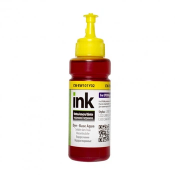 Чорнило ColorWay for Epson L-100/200 100g Yellow (CW-EW101Y01)