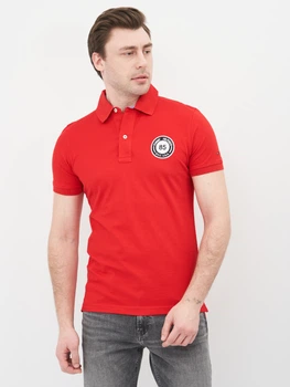 Поло довге чоловіче Tommy Hilfiger 10678.1 S Червоне