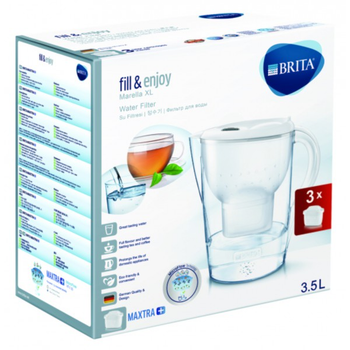 BRITA Marella XL white (Memo) + 3 Maxtra+