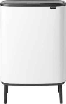 Відро для сміття Brabantia BO TOUCH BIN HI 2х30 л Біле (130601)