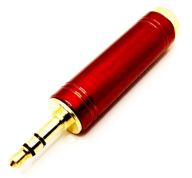 Переходник Avzhezh A20010 Jack 1/4 (6.3) - Mini Jack 1/8 (3.5) металл стерео