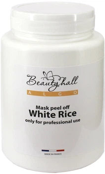 Альгинатная маска для лица Beautyhall ALGO Peel off mask White rise Осветляющая 200 г (3003937490118)