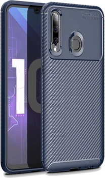 Чехол-накладка Ipaky Carbon Fiber Series/Soft TPU Case Honor 10i Blue