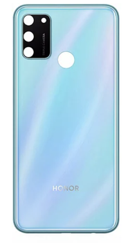 Задняя крышка Huawei Honor 9A, синяя, оригинал (Китай) + стекло камеры Original (PRC)