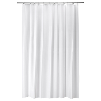 Фіранки для душу IKEA BJÄRSEN 180x200 см біла 604.437.02