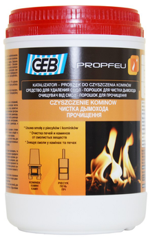 Порошок для чистки дымоходов GEB Propfeu Poudre De Ramonage 900 г