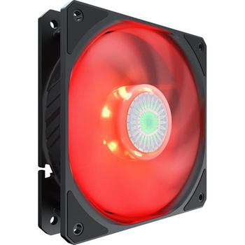 Вентилятор CoolerMaster SickleFlow 120 Red LED (MFX-B2DN-18NPR-R1), 120х120х25 мм, 4pin, Single pack w/o Hub