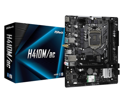 Материнская плата ASRock H410M/ac Socket 1200