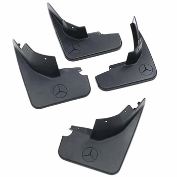 Брызговики Mercedes-Benz M-Class W164 2005-2011 полный комплект 4 шт. без подножек AVTM