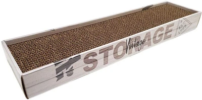 Когтеточка с кошачьей мятой из гофрокартона Croci Homedecor Essence 48*12,5*5 см (дуб)