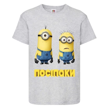 Футболка Міньйони 11 (Minions) сіра (MIN gr 11) 164 см