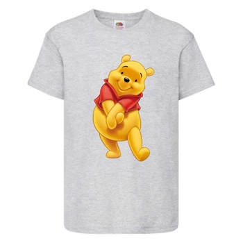 Футболка дитяча Вінні Пух 016 (Winnie Pooh) сіра (WIP gr 016) 104 см