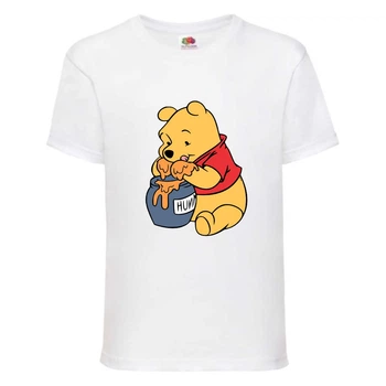 Футболка дитяча Вінні Пух 004 (Winnie Pooh) біла (WIP wh 004) 164 см