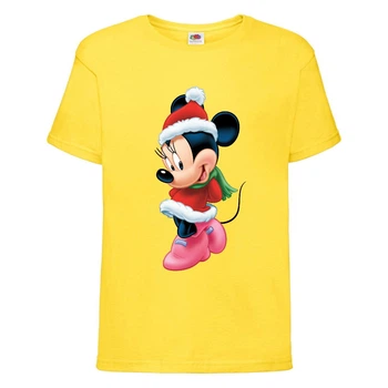 Футболка дитяча Міккі Маус 001 (Mickey Mouse) жовта (MMS yel 001) 104 см