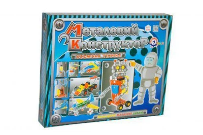 Конструктор металлический ТЕХНОК Космическая техника 2094