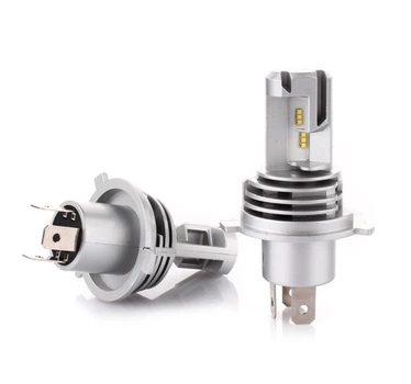 LED лампы H4 светодиоды ZEUS М3 H4 pro. 12-24V 55W 6500К 10000Lm. Светодиодные лэд лампы без проводов!