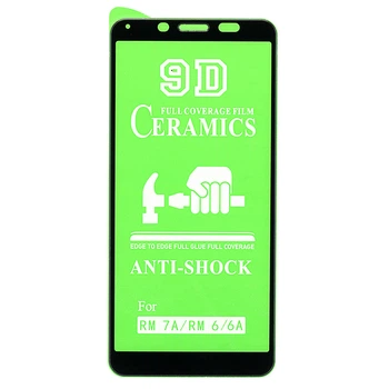 Защитная пленка-стекло AVG Ceramics для Xiaomi Redmi 6A бронированная с рамкой Black