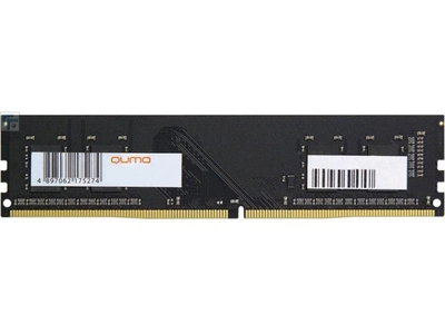 Память DDR4 4Gb, 2400 MHz, Qumo, 16-16-16, 1.2V (QUM4U-4G2400KK16)