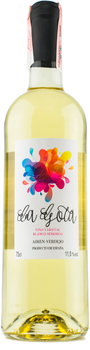 Вино La Gota Airen Sauvignon Blanc белое полусухое 11% 0.75 л (8436043584627)