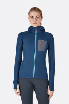 Флисовая кофта Rab Superflux Hoody wmns 12 Синій