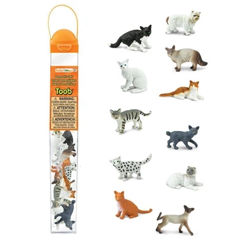 Набор фигурок Домашние Кошки в тубусе Safari Ltd 699204
