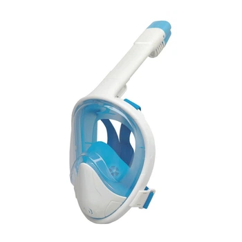 Маска для сноркелинга TheNice F2 EasyBreath-III на все лицо для дайвинга L / XL Белый (SUN2937)