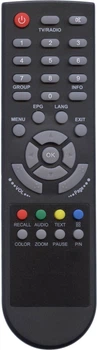 Пульт для спутникового ресивера SATCOM T-110 T-120 (38210)