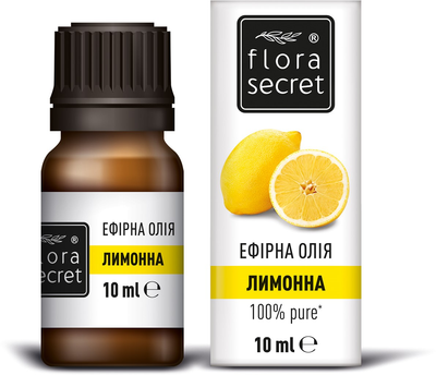 Эфирное масло Flora Secret Лимонное 10 мл (4820174890056)