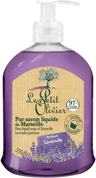 Жидкое мыло Le Petit Olivier Pure liquid soap of Marseille Лаванда 300 мл (3549620006001)
