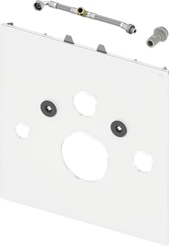 Лицьова панель TECElux для унітазу-біде TOTO Neorest Geberit AquaClean 8000/8000 plus, скло біле (9650101) TM TECE