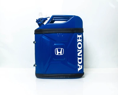 Подарок для мужчин Канистра-бар 20 л с маркой авто Honda Синяя + 2 стакана в подарок Shop Monkeys (KA-Honda-4906)