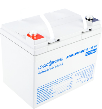 Аккумулятор вспомогательный мультигелевый LogicPower AGM LPM-MG 12V - 33 Ah для TESLA (LP10757)