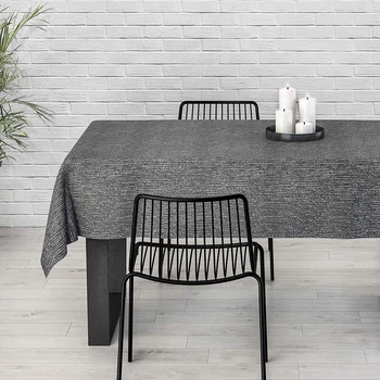 Скатерть влагоотталкивающая (TT150992) 140x180 см Time Textile Серый 000250020