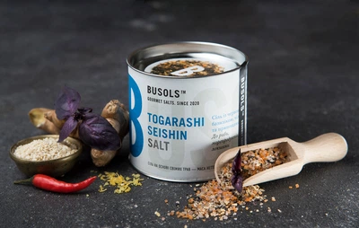 Приправа соль с травами TOGARASHI SEISHIN SALT BUSOLS 80грам
