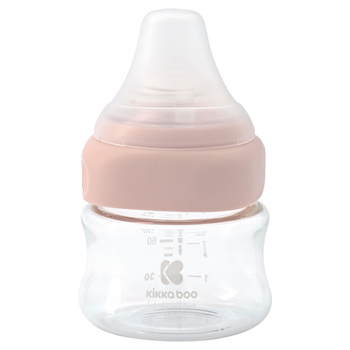 Пляшечка Kikka Boo Антиколікова 100мл скло Pink (31302020088)