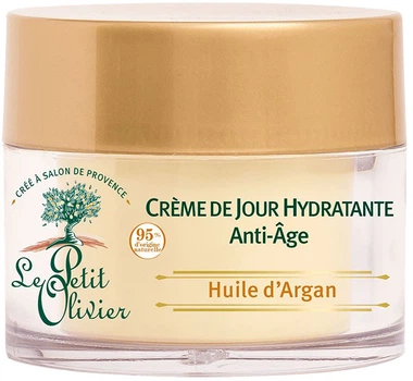 Антивозрастной дневной крем Le Petit Olivier Moisturizing Anti-Age Day Cream с аргановым маслом 50 мл (3549620033120)