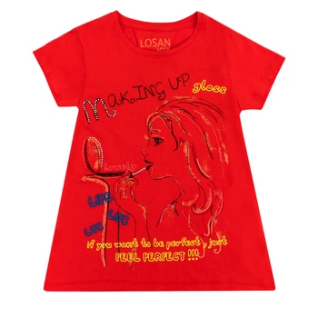 Футболка Losan Junior girls (314-1206AB/509) Коралловый 16 Years-166 см