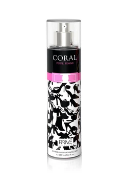 Спрей для тела Prive Coral 250мл (MM35891)