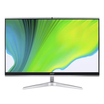 Моноблок Acer Aspire C24-1650 (DQ.BFTME.001); 23.8" (1920х1080) IPS / Intel Core i3-1115G4 (1.7 - 4.1 ГГц) / RAM 8 ГБ / SSD 256 ГБ / Intel UHD Graphics / без ОП / LAN / Wi-Fi / Bluetooth / веб-камера / кардридер / EndlessOS / черно-серебристый / проводные