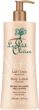 Лосьйон для тіла відновлювальний Le Petit Olivier Repairing Body Lotion з олією Ши 250 мл (3549621020419)
