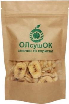 Упаковка банановых чипсов ОЛсушОК сушеные 70 г х 3 шт (4820252920095)