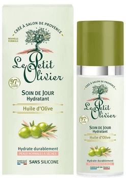 Денний крем Le Petit Olivier Intense Moisturising Зволожувальний з оливковою олією 50 мл (3549620011708)